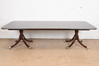 Baker Furniture Historic Charleston Georgian Banded Mahogany Dining Table