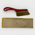 Vintage Lint Brush By National Deluxe Lint Chaser Wire Brush W  Original Box Usa