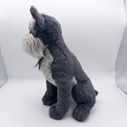 Ty Classic Plush - Max The Schnauzer Dog Retired 2000 Gray 11  Stuffed Animal