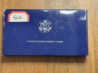 1986 Us Liberty Coin Set Silver Dollar   Half Dollar In Mint Box Original Case