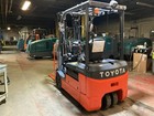 2020 Toyota 4000 Lb Electric Forklift With Ss fp And Triple Mast 8fbe20u