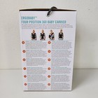 Ergobaby  black  Four Position 360 Baby Carrier Comfort Thru Ergonomic