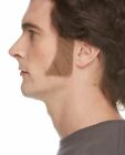 Human Hair Costume Sideburns Mutton Chops Biker Grease Dickens Logan Wolverine