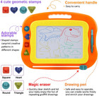 Magnetic Drawing Board Toddler Toys For Girls Boys  15 Inch Erasable Doodle Boar
