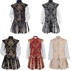 Renaissance Mens Costume Tudor Elizabethan Costume Halloween Medieval Costome
