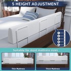Toddler Bed Bumper Rail Foam Safety Guard Soft Bed Side Rail Kids 51 Inch