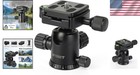 40mm Metal Tripod Ball Head With Camera Quick Release Plate Swivel 360   Camer   