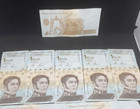 Venezuela 1 Million Bolivar Soberano Used 500 Pieces Bundle W coa        usa Stock