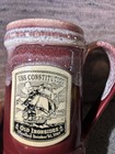 Uss Constitution Mug Old Ironside Red Pottery