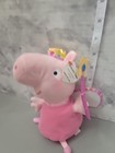 Ty Beanie Baby 6  Peppa Pig Princess Peppa Crown Plush Stuffed Animal Toy