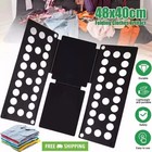 Clothes Folder Folding Board Laundry Organizer Tshirt Fast Fold Flip For Kids Us
