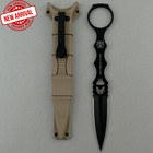 Socp Dagger 176bksn Sand Sheath Steel Fixed Blade Knife