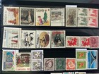 Canada Stamps 1 Page Used  Collection Lot Of 48