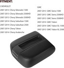 Center Console Lid Black Armrest Cover Replacement For 2007-2014 Chevy Silverado