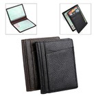 Men   s Slim Front Pocket Wallet Rfid Bifold Leather Id credit Card Holder Purse 
