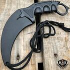 7 5  Military Combat Tactical Csgo Karambit Fixed Blade Neck Knife W Sheath New