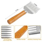 Stainless Steel Uncapping Fork For Beekeeping Honey Comb Scraper Tool With Er   