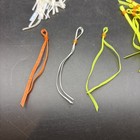 Wholesale Lot Of 70 Jig Spinnerbait Buzzbait 2 Leg Trailers Streamers Rubber New