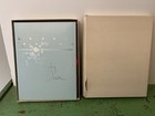 Vintage Baby Days Record Book And Care Guide  Blue And Silver Cover  Scrapbook