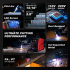 Arccaptain 60a Plasma Cutter Non-touch Pilot Arc Hf Large Led Display 110v 220v