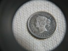 1885 Canada Victoria Five 5 Cents