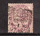 Used Great Britain  89 With Lb sc Perfin