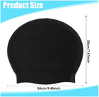 Swimming Cap For Long Hair  Extra Large Swimming Caps For Women   Men waterproof