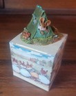 Wee Forest Folk  camping Out  Ms-16 Green Tent - Mint Condition-wff Box-retired