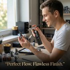Kyroart Cordless Airbrush With Ratio Mixing Cup   Thinning Guide