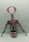 Vintage Italian Wine Grape Corkscrew -wine Bottle Opener -silver-italy