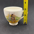 Vintage Souvenir Of Scotland Tea Cup And Saucer Royalty Fine Bone China England
