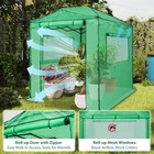 Eagle Peak 8x6 Pop-up Greenhouse Outdoor Walk In Garden Green House
