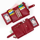 Women Leather Wallet Rfid Blocking Ladies Small Compact Credit Card Holder Purse