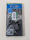 Decor Grates 4  X 10  Black Cast Iron Floor Register Vent Cover Nwob