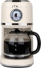 Classic Retro 10 Cup Coffee Maker - One-touch Drip Brew  Reusable Filter - An   