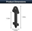 Dispenser Key For Kimberly Clark Cross Key 770767  Dispenser Cross Key For Jrt J