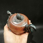 Chinese Yixing Zisha Clay Handmade Exquisite Teapot                                