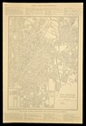 Antique Los Angeles Map City Central La Street Old Original Atlas Vintage 1920s