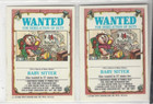 2 - 1986 Topps Gph Series 4 Sticker Cards - Bony Tony And Unzipped Zack