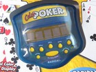 Color Poker Electronic Game Blue Radica 1999 Big Display New Sealed