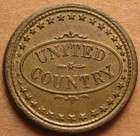 Rare Token - Fuld 1 436b R-7 Choice Unc - French Liberty Head   United Country