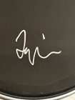 Taylor Hawkins Signed Drumhead Foo Fighters Rock And Roll Hall Of Fame Jsa Coa