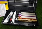Lansky  lkdmd Deluxe 4-stone Diamond Sharpening System  X-coarse Fine Grit Hone