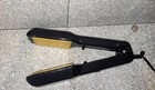 Gold N Hot Ceramics Flat Iron Hair Straightener Black Gold Plates Professional
