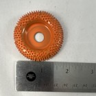 Saburrtooth Dw290 2  Round Disc Ex-coarse Orange Power wood Carving