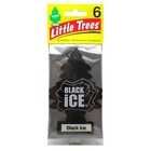 Black Ice Little Trees Air Freshener     Long-lasting Scent  12 Pack