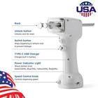 Dental Portable Electric Impression Mixing Dispenser Dispensing Gun 50ml 1 1 2 1