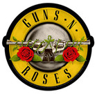 Guns N  Roses Bullet Logo - Sticker