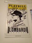 Vincent Lombardi Cast Signed Playbill  2011  Broadway Autograph Nfl Theater