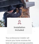 Weboost Installed Home Complete - Cell Phone Signal Booster Kit   Boosts 4g Lte